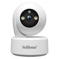 SriHome SH064 Telecamera di sicurezza per interni da 8MP - Bianco