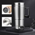 Tazza bollitore elettrico da auto in acciaio inossidabile - 400ml - 12V