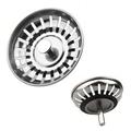 Filtro di scarico in acciaio inox per il lavello della cucina