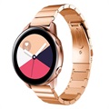 Cinturino in Acciaio Inossidabile per Samsung Galaxy Watch Active - Rosa Oro