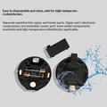 Star Compass Beer-F2 Schiumatore portatile a ultrasuoni per birra in lattina - Nero