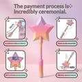 Strumento di pagamento Star Credit Card Wand / Portacarte contactless - Nero