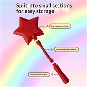 Strumento di pagamento Star Credit Card Wand / Portacarte contactless - Rosso