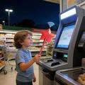 Strumento di pagamento Star Credit Card Wand / Portacarte contactless - Rosso