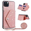 Custodia con Portacarte Stardust per iPhone 14 - Rosa