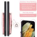 Custodia con Portacarte Stardust per Samsung Galaxy S25 Ultra - Rosa