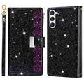 Custodia a Portafoglio Serie Starlight per Samsung Galaxy S23+ 5G - Nera