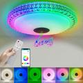 Plafoniera LED intelligente Cielo stellato con altoparlante Bluetooth e sveglia - 36W/30cm