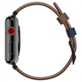 Cinturino in Pelle Stitched per Apple Watch Series 5/4/3/2/1 - 42mm, 44mm - Marrone