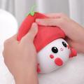 Lampada da notte morbida a forma di gnocchetto alla fragola