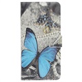 Custodia a Portafoglio Style Series per iPhone 11 - Farfalla Blu