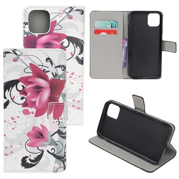 Custodia a Portafoglio Style Series per iPhone 11 - Fiore di Loto