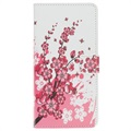 Custodia a Portafoglio Style Series per iPhone 11 - Fiori Rosa