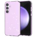 Custodia in TPU Serie Stylish Glitter per Samsung Galaxy S23 FE - Viola