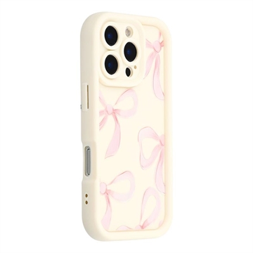 Custodia antiurto in TPU per iPhone 16 Pro Max con bordi rialzati