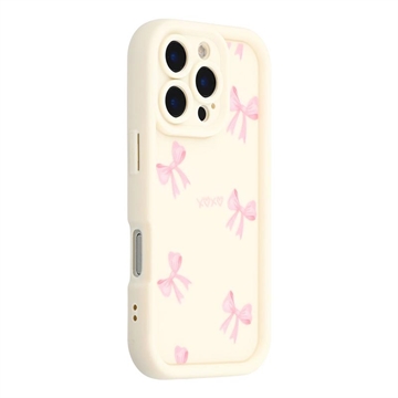 Custodia elegante in TPU antiurto per iPhone 16 Pro Max con bordi rialzati