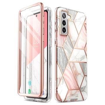 Custodia Ibrida Supcase Cosmo per iPhone 11 Pro - Marmo Rosa