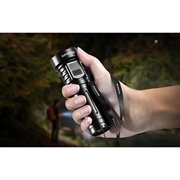 Torcia SuperFire L24 con USB-C - Nera