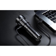 Torcia SuperFire L24 con USB-C - Nera