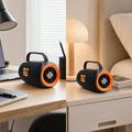 Altoparlante Bluetooth portatile T&G TG484 da 30W con luci RGB - Nero