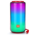 LED Flame Atmosphere Bluetooth Speaker BTS-596 - Black