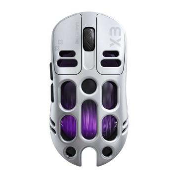 T-WOLF X3 Mouse da gioco trimodale per gli eSport - Argento