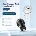 Caricabatteria da auto T05 USB-A/USB-C con localizzatore anti-smarrimento per Android