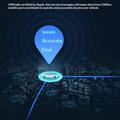 Caricabatteria da auto T05 USB-A/USB-C con localizzatore anti-smarrimento per Android - Bianco