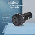 Caricabatteria da auto T05 USB-A/USB-C con localizzatore anti-smarrimento per iPhone
