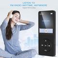 Lettore musicale MP4 portatile T1 con schermo da 1.8" e scheda TF da 64GB