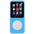Lettore musicale MP4 portatile T1 con schermo da 1.8" e scheda TF da 64GB - Azzurro