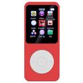 Lettore musicale MP4 portatile T1 con schermo da 1.8" e scheda TF da 64GB