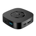 T1 Ultra Android 14 TV Box / Lettore multimediale streaming 8K con telecomando vocale