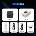 T1 Ultra Android 14 TV Box / Lettore multimediale streaming 8K con telecomando vocale