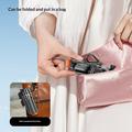 T13Y treppiede per selfie stick Bluetooth con doppia luce di riempimento - Nero
