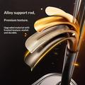 T19 Supporto regolabile per telefono/tablet per ufficio, visione di video e live streaming - Nero