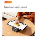 Supporto pieghevole in alluminio per telefono/tablet T2 Max