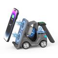Supporto di ricarica wireless 3 in 1 Forklift Design T20S - Bianco