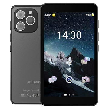 Dispositivo di traduzione assistita T22 con ChatGPT, 142 lingue - 5.5" - Nero