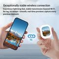 Monitor magnetico T3 Mini per selfie per iPhone e Android - Bianco