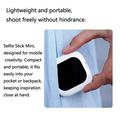 Monitor magnetico T3 Mini per selfie per iPhone e Android - Bianco