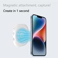 Monitor magnetico T3 Mini per selfie per iPhone e Android - Bianco