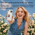 Monitor magnetico T3 Mini per selfie per iPhone e Android - Bianco