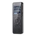 Registratore vocale digitale T51 / Lettore MP3 con riduzione del rumore - Nero