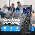 Registratore vocale digitale T51 / Lettore MP3 con riduzione del rumore - Nero