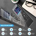 Registratore vocale digitale T51 / Lettore MP3 con riduzione del rumore - Nero
