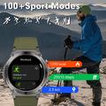 Smartwatch T53 AMOLED con chiamate Bluetooth e monitoraggio della salute - Grigio chiaro