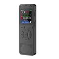 Registratore vocale portatile T53 con lettore MP3 e riduzione del rumore - Nero