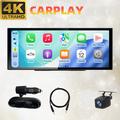 T63 Display da 12.3" 4K con doppia fotocamera, CarPlay/Android Auto - Nero