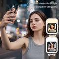 Schermo magnetico per selfie T7 / Specchio con display wireless per la fotocamera posteriore - Bianco